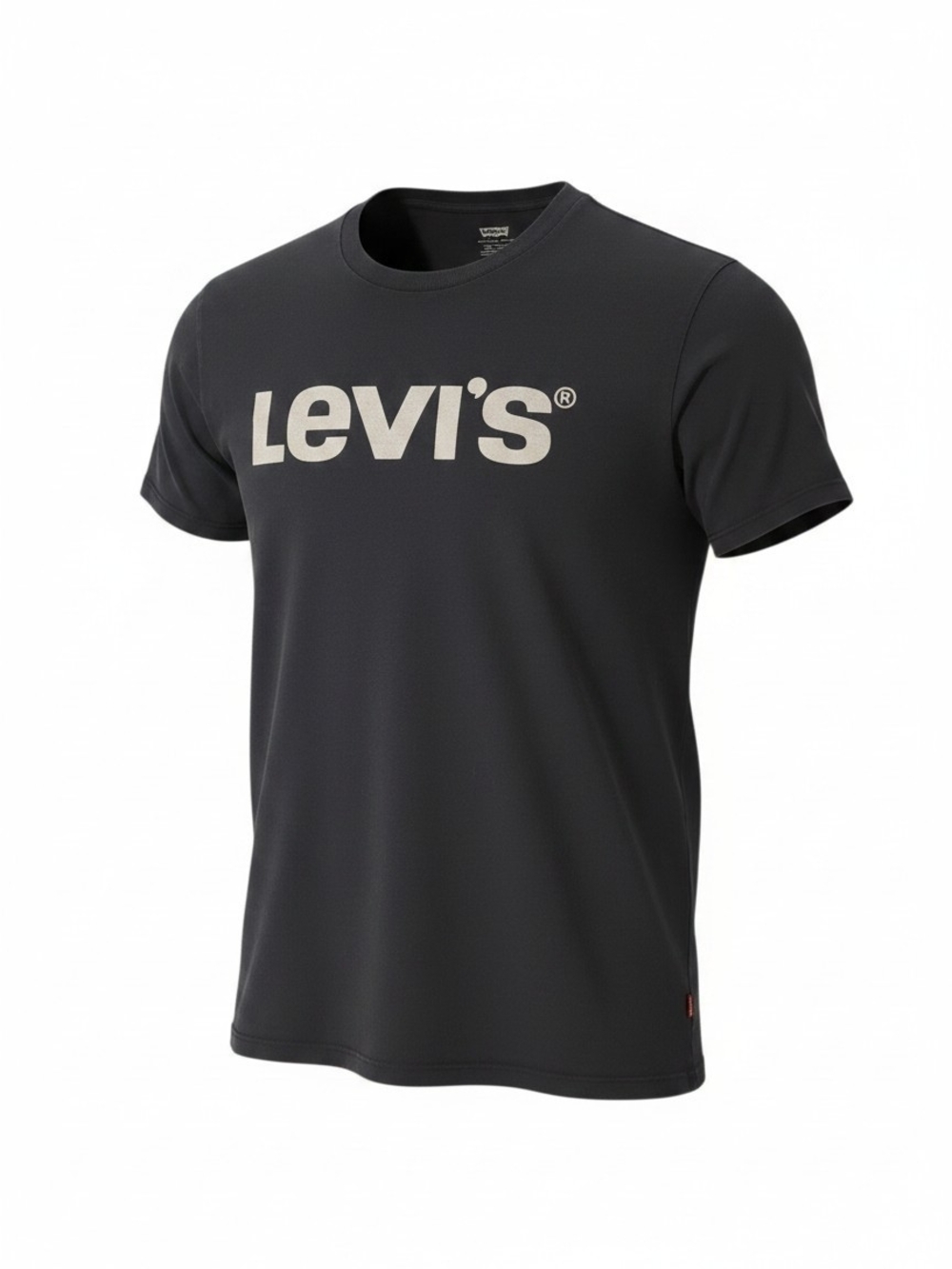 Levi's Black T-Shirt with White Logo